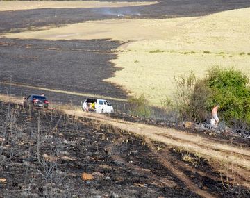 Unas 17 mil hectáreas dañadas en Sierra de la Ventana