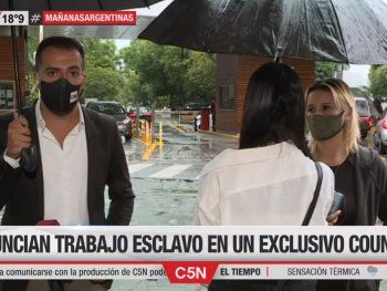Denunció trabajo esclavo en un exclusivo country: Me dijo que iba a prenderme fuego