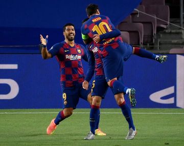 Con un Messi brillante