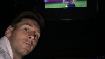 en espana, messi tambien siguio el superclasico en espana, messi tambien siguio el superclasico