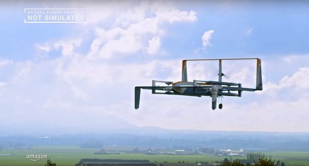 VIDEO: ¿Cómo funcionan los drones de Amazon?