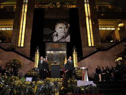 México despidió a Gabriel García Márquez en un multitudinario homenaje