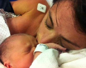 Pamela David y su hija