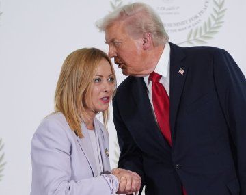 El inesperado piropo de Trump para Meloni: Es muy bonita