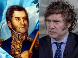 San Martín, Javier Milei