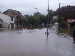 Inundación en Mar del Plata Inundación en Mar del Plata