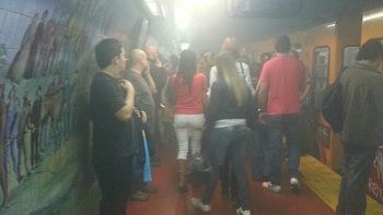 susto en la linea d del subte por humo en un vagon susto en la linea d del subte por humo en un vagon