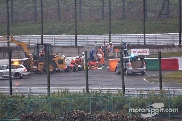 Mirá el video del accidente que sufrió Jules Bianchi en la Fórmula Uno