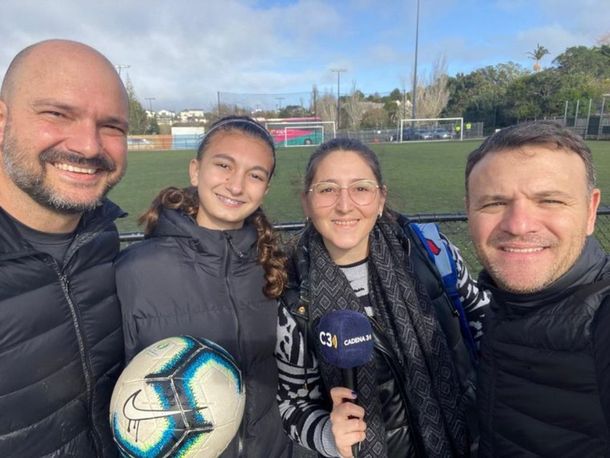 No dudó: una joven pidió ver a la Selección en Nueva Zelanda como regalo para sus 15
