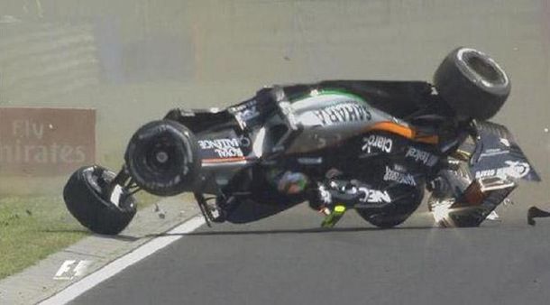 VIDEO: El escalofriante accidente de un piloto de Fórmula 1