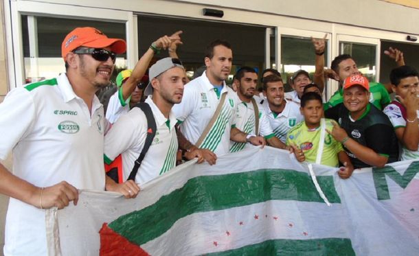 ¡Es una estrella! Mirá cómo recibieron al Ogro Fabbiani en su nuevo club