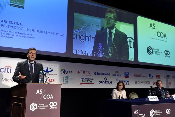 Massa en #CouncilARG: El futuro no se construye con mesías ni salvadores