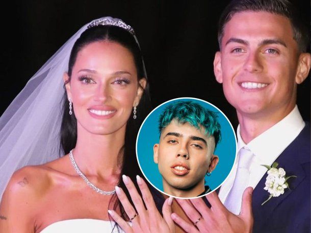 La fortuna que se llevó Luck Ra por cantar en la boda de Oriana Sabatini y Paulo Dybala