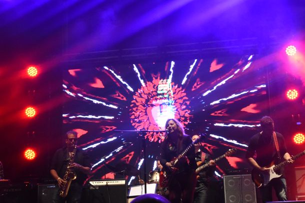 Celeste Carballo en el BA Rock