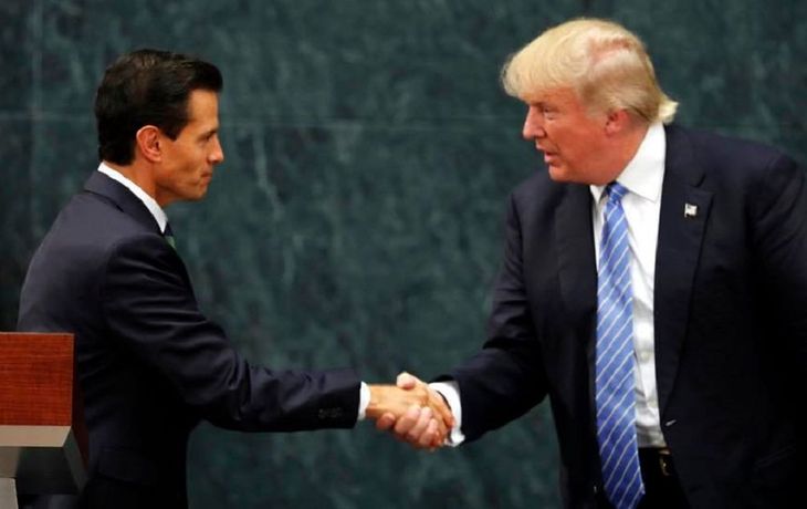 Donald Trump anticipa que, de ganar, México le pagará la construcción del muro 