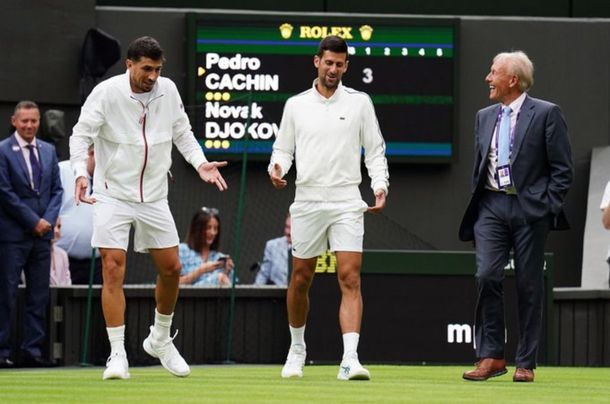 Fin del sueño para Pedro Cachín: perdió ante Novak Djokovic y se despidió de Wimbledon