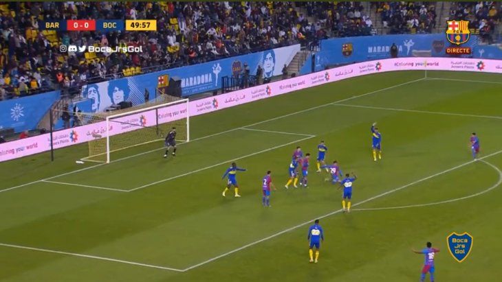 VIDEO: así fue de el golazo de Barcelona ante Boca
