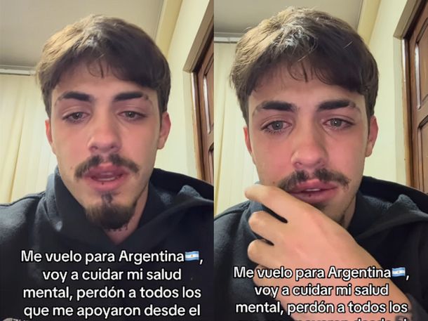 Dejó a su novia embarazada para ir caminando al Mundial pero decidió volver tras las críticas