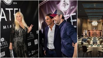 Susana Giménez, en Miami junto a Enrique Iglesias y Rafa Nadal Susana Giménez, en Miami junto a Enrique Iglesias y Rafa Nadal