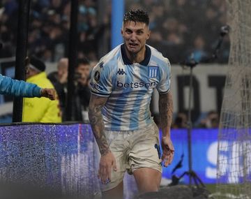 Pardo regresó a las prácticas en Racing y estará disponible para los cuartos del Clausura