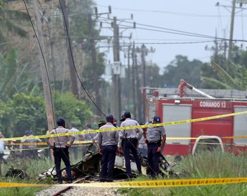 En el avión viajaban 104 pasajeros