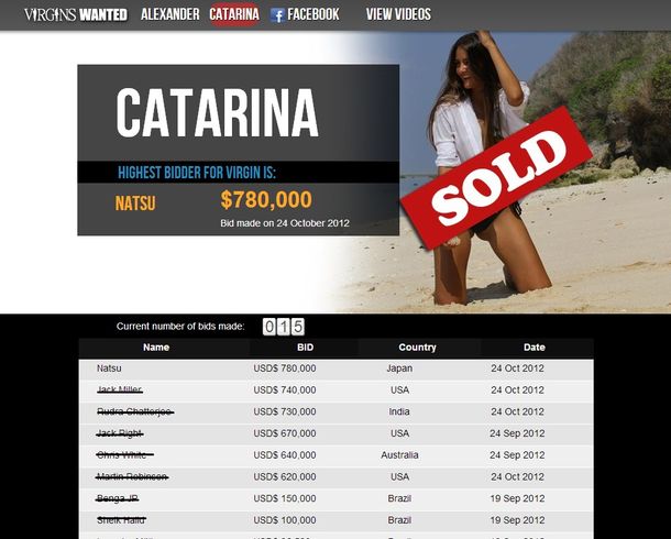 Joven brasileña subastó su virginidad para estudiar en Argentina