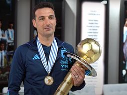 Lionel Scaloni sumó un nuevo trofeo a su vitrina personal