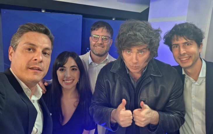 Javier Milei en Neura.