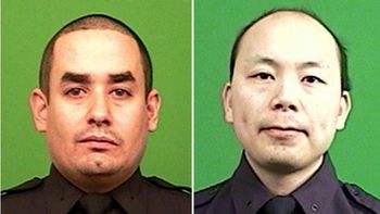 eeuu: conmocion por el crimen de dos policias eeuu: conmocion por el crimen de dos policias