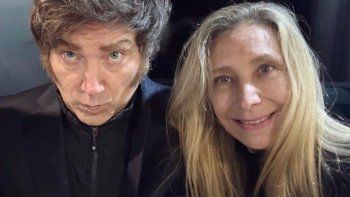 Javier y Karina Milei.