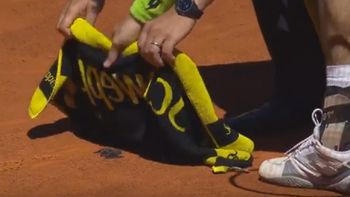 un tenista argentino perdio en madrid, pero lo ovacionaron por atrapar un murcielago un tenista argentino perdio en madrid, pero lo ovacionaron por atrapar un murcielago