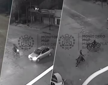 VIDEO: Manejaba borracho una moto