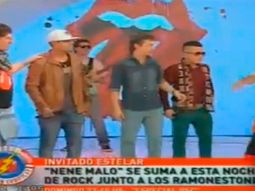 Nene Malo contagió su ritmo cumbiero a Los Ramonestones