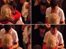 Nico lloró y abrazó a Mirtha Nico lloró y abrazó a Mirtha