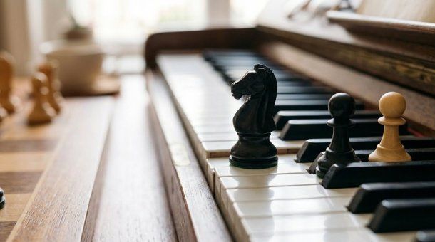 La Variante, la nueva propuesta cultural que combina ajedrez y piano en la Ciudad