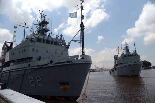 La Armada incorporó buques rusos que serán destinados a la Antártida