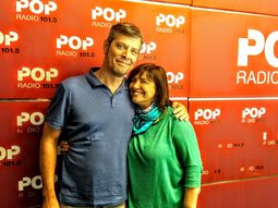Mario Pergolini y la Negra Vernaci se reencontraron en POP 101.5