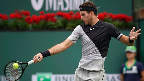 Juan Martín del Potro en Indian Wells