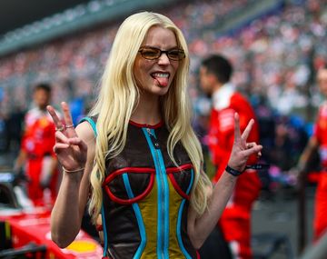Anya Taylor-Joy, presente en el GP de Japón de la Fórmula 1.