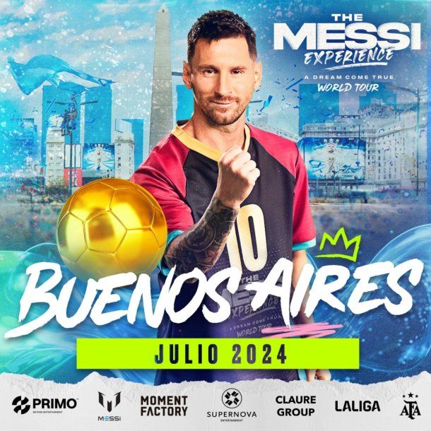 Llega The Messi Experience World Tour a la Argentina
