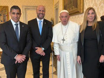 Tres jueces de Comodoro Py visitaron al Papa en una audiencia privada