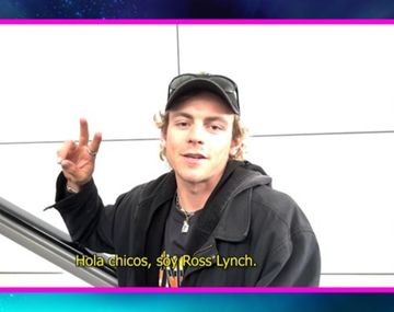 Video: Ross Lynch sorprendió a los participantes de GH con un saludo especial