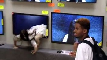 Se llevaron el susto de sus vidas con el monstruo de La Llamada Se llevaron el susto de sus vidas con el monstruo de La Llamada