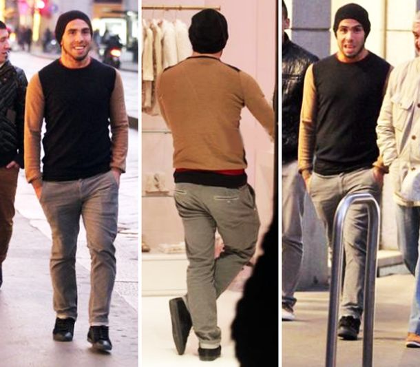 Carlitos Tevez, un apache suelto en la capital de la moda