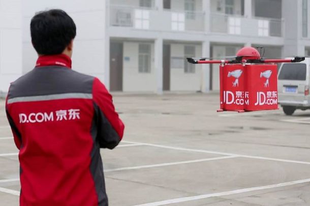 Comienzan a probar un servicio de reparto a domicilio con drones