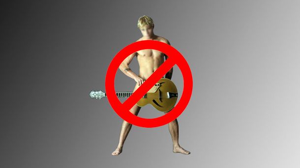 ¿Quién es la estrella de rock que no usa ropa interior en sus shows?