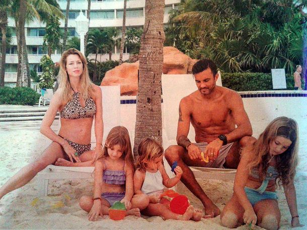 Las vacaciones de Nicole Neumann, Poroto Cubero y su familia en Bahamas