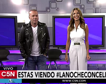 Celina Rucci debutó en C5N como nueva conductora de La Noche