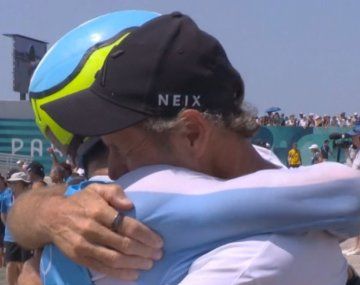 La emoción de Santi Lange por la medalla de Majdalani y Bosco en los JJOO