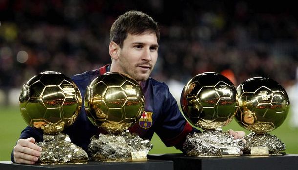 Messi donará el premio por el Balón de Oro a su fundación
